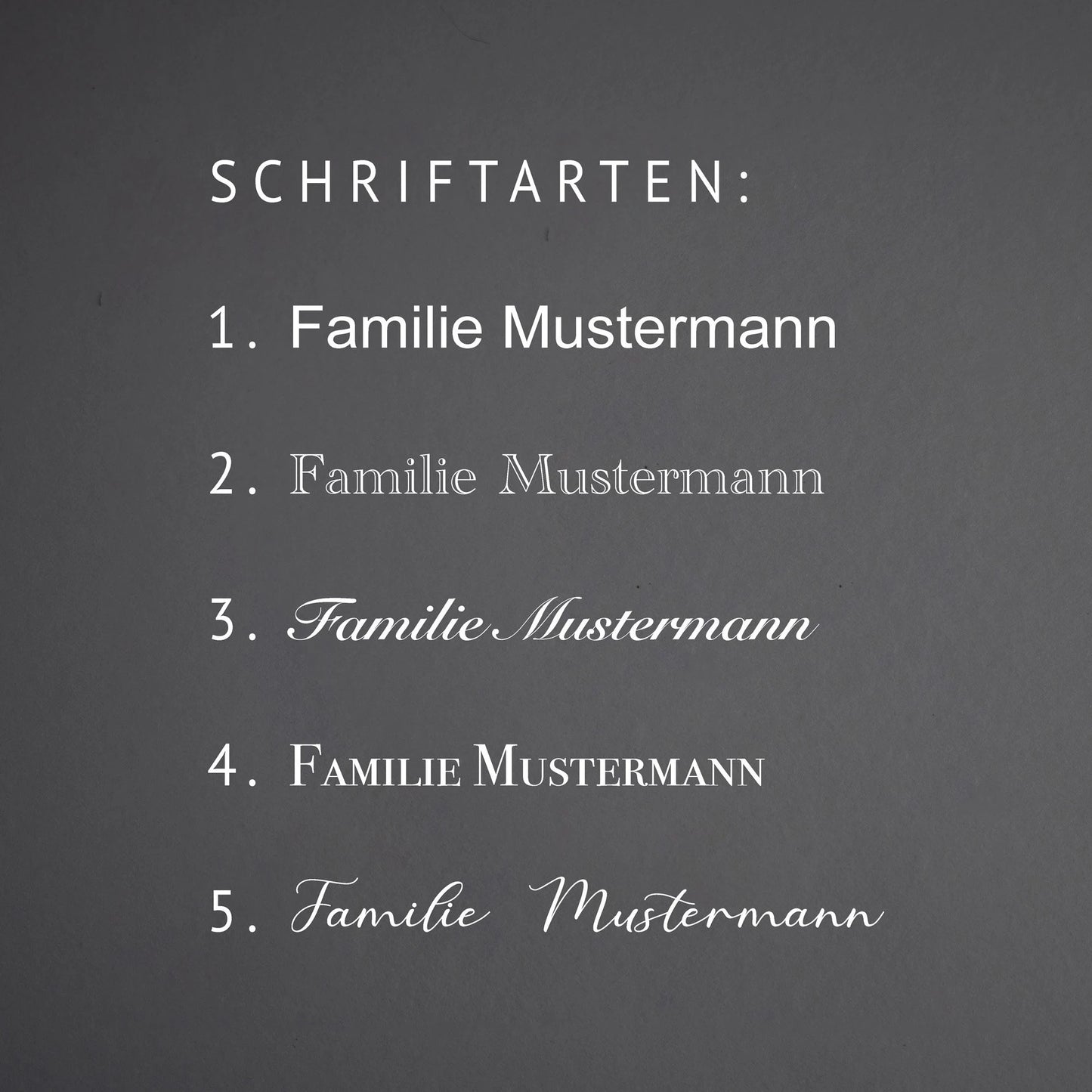 Klingelschild | Türschild | Namensschild | Haustür | Briefkasten | personalisiert aus wetterbeständigem Kunststoff | selbstklebend | weiss