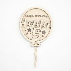 Caketopper Kuchenstecker Kuchendeko Geburtstagsdeko personalisiert.