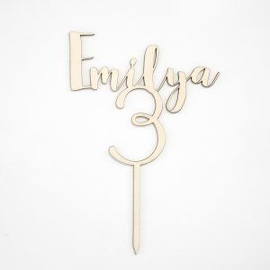 Caketopper Kuchenstecker Kuchendeko Geburtstagsdeko personalisiert